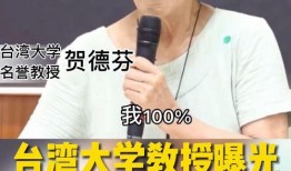 台湾教授最新爆料,最新爆料震惊两岸